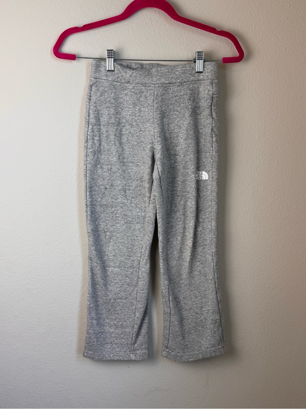The North Face Girls' Gray Fleece Sweatpants